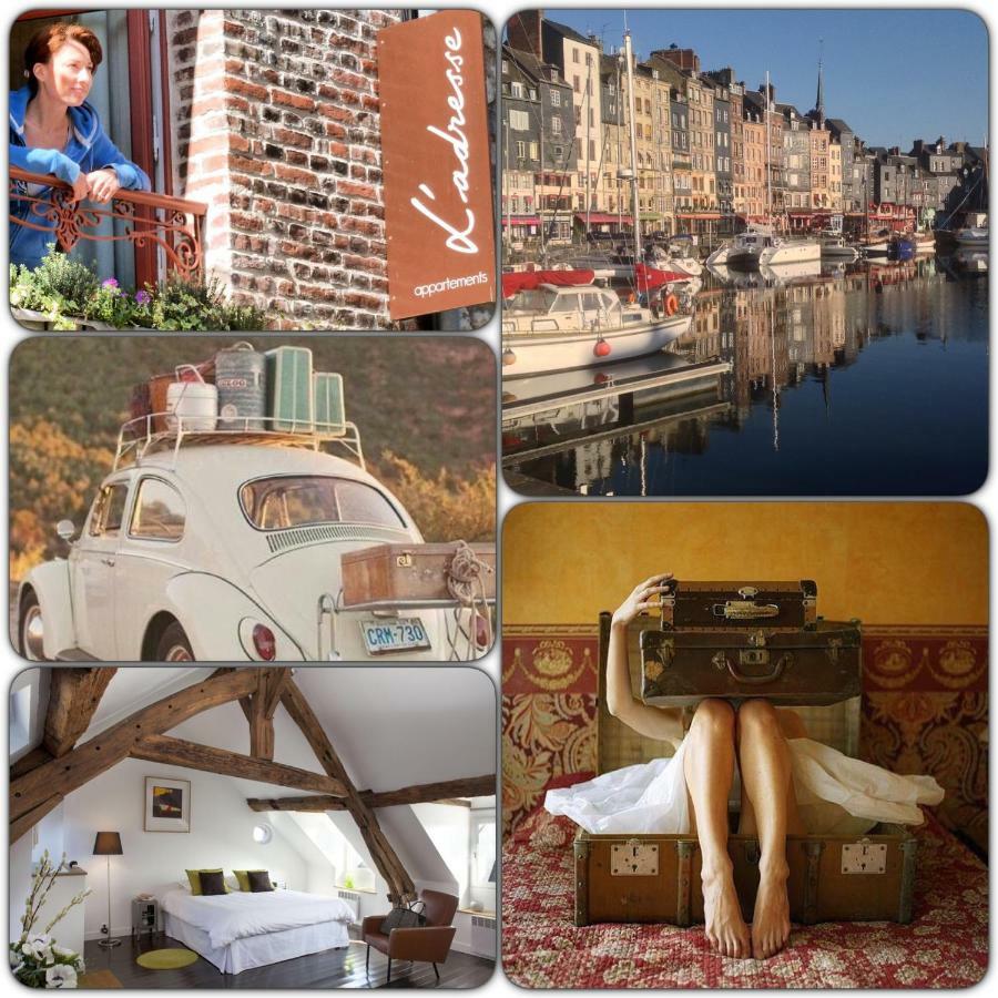 L'Adresse Honfleur Apartment Luaran gambar